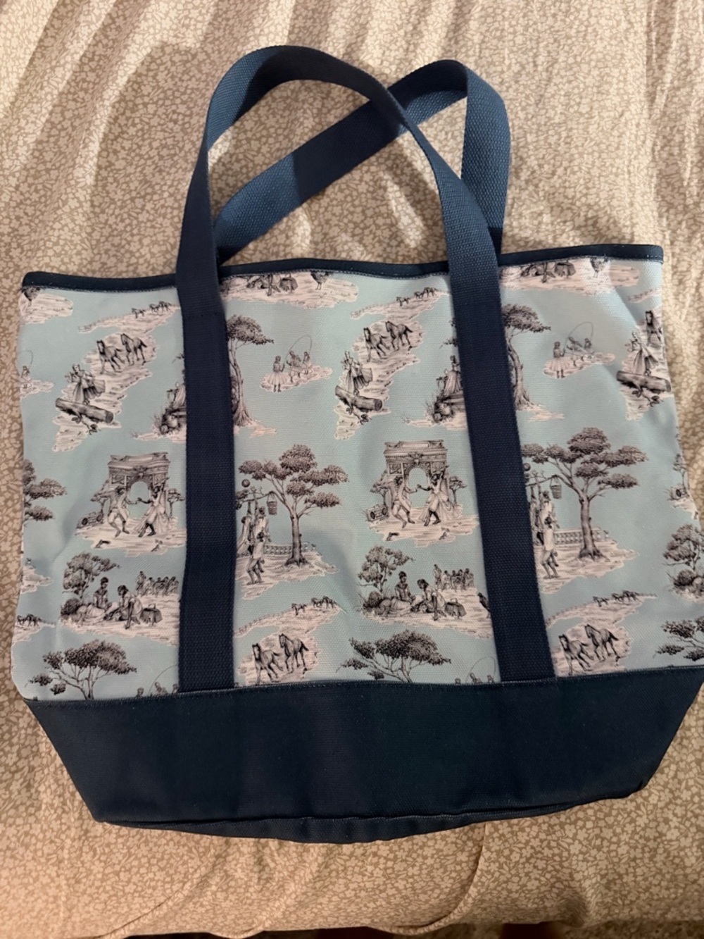 Sheila Bridges Harlem Toile de Jouy Structured Tote
